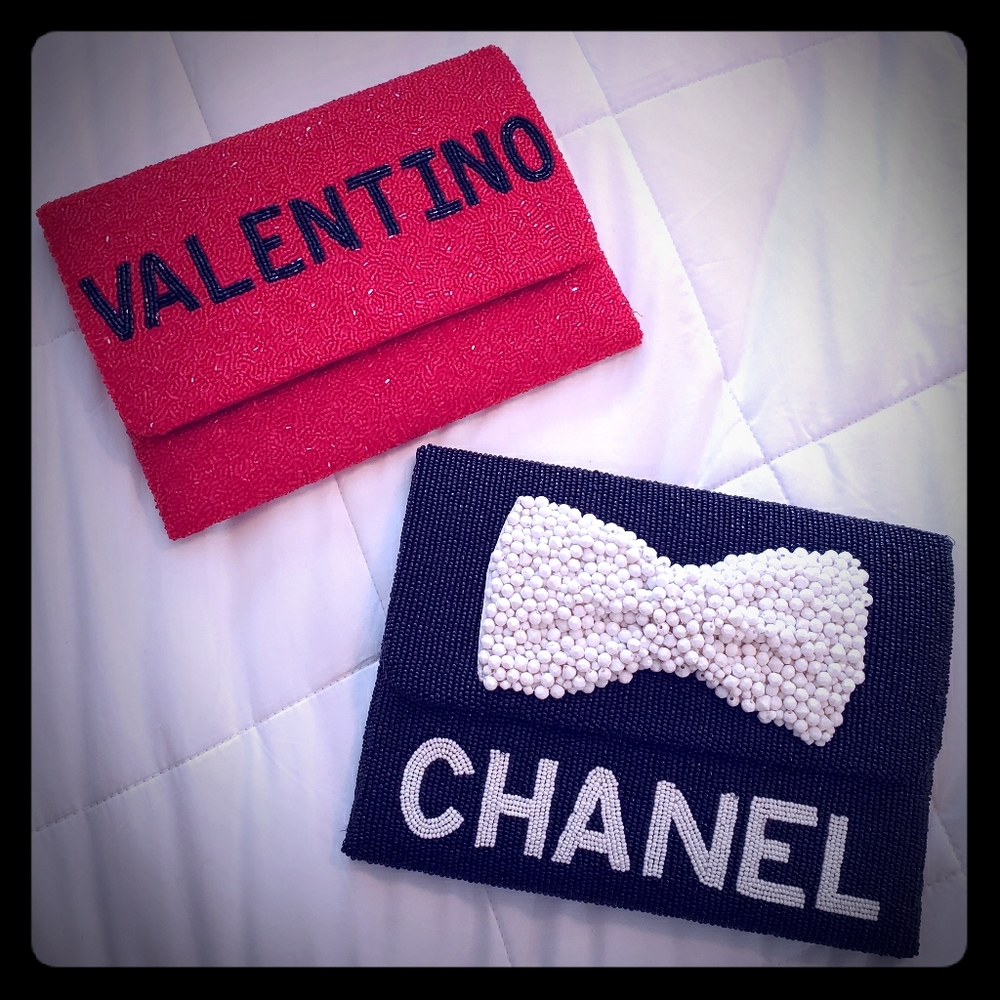 Beaded clutch